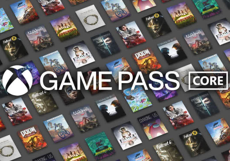 Xbox Live Gold becomes Game Pass Core in September, same price with 25 games