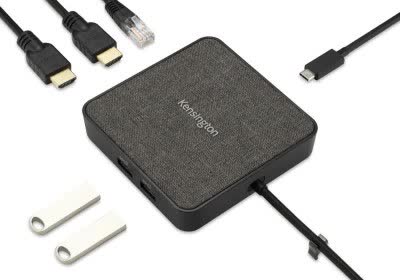 plugable kensington usb-4 120hz dock hdmi 2.1 thunderbolt 4 usb4