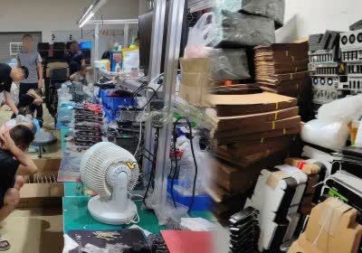 chinese china mining scam graphics card with video