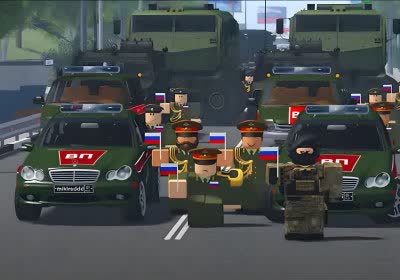 russia takes ukraine information war video games minecraft russia ukraine propaganda roblox