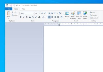 microsoft wordpad windows word windows 11