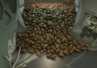 starfield with video potatoes