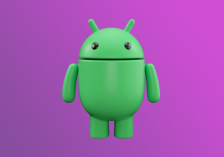 google android operating system logo branding mascot with video