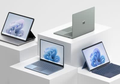 microsoft surface laptop with video