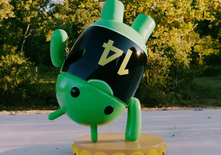 android google pixel software operating system android 14 with video