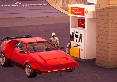 shell fortnite sponsored environment with video