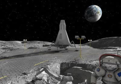 scientists laser moon with video