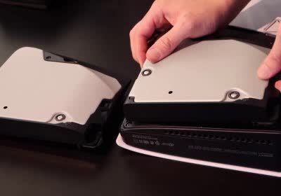 swapping ps5 slim drm sony playstation optical media physical game playstation 5 with video