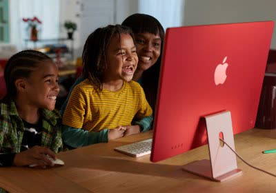 apple m3 imac with video