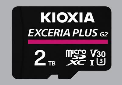kioxia 2tb microsdxc storage