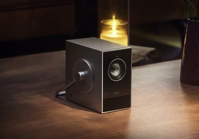 cinebeam qube smart projector LG