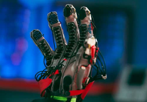haptic feedback power glove gloves haptics