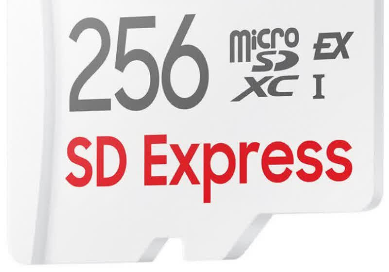 Samsung SD Express microSD card