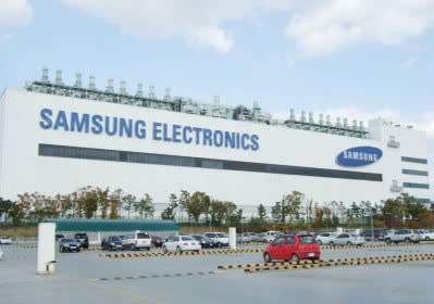 samsung electronics samsung chip memory financials generative ai