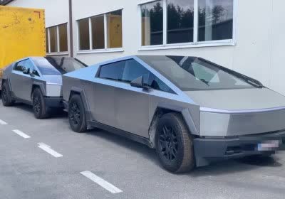 tesla cybertrucks russia tesla sanctions cybertruck with video