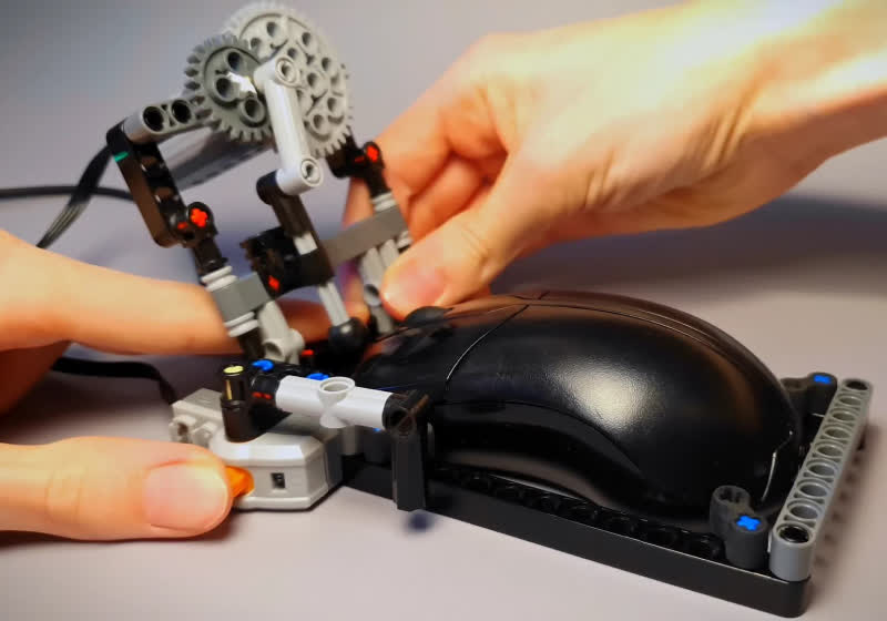 Lego contraption shatters mouse-clicking speed records at 70+ clicks ...