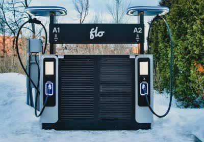 flo evs electric vehicles electric cars supercharger infrastructure