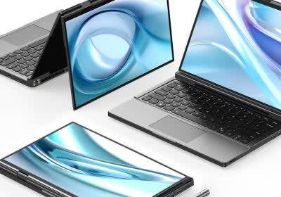 amd strix point laptop 2-in-1 foldable amd ryzen gpd dual screen zen 5 foldable laptop ai pc ryzen 9000 ryzen ai 300