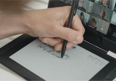okpad ips tablet e-ink e-reader kickstarter 2-in-1 with video