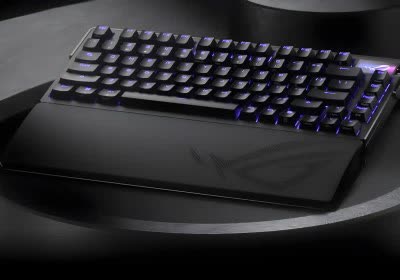 asus rog azoth extreme oled with video