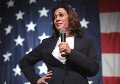 elon musk kamala harris
