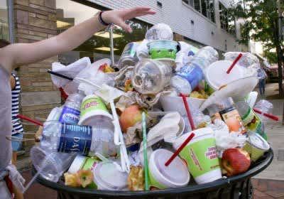 researchers recycling plastic sustainability microplas with video