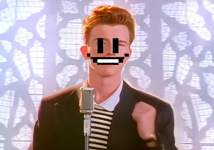 rickroll web gta music