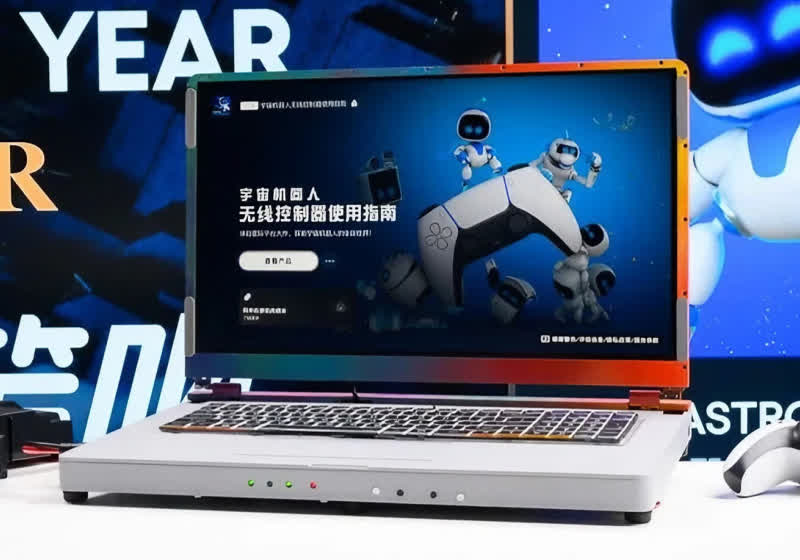 The PlayStation 5 laptop is a 9.5 pound portable gaming monster