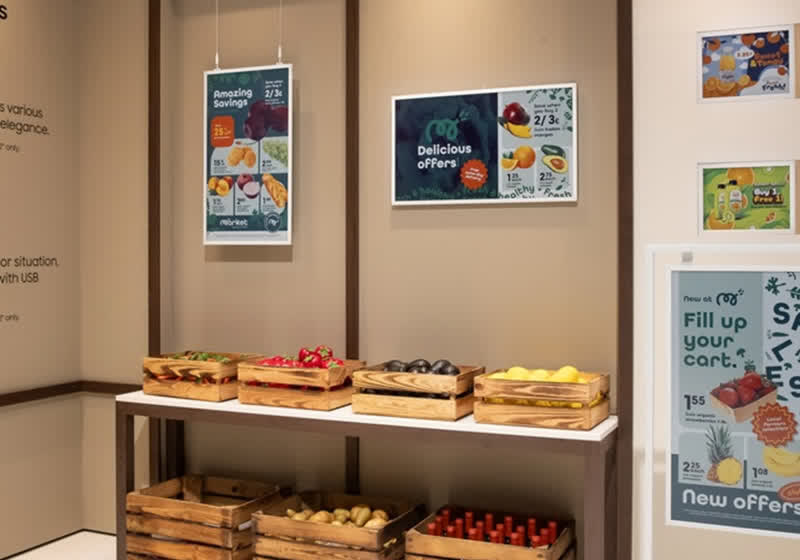 Samsung showcases world's largest color e-paper display at ISE 2025
