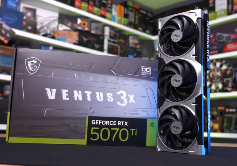 Nvidia's RTX 5070 Ti vanishes in seconds as supply woes continue