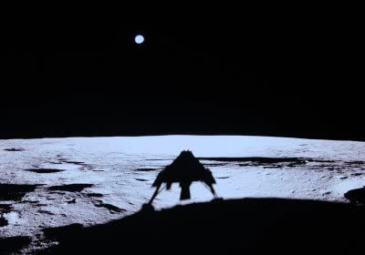 moon with video