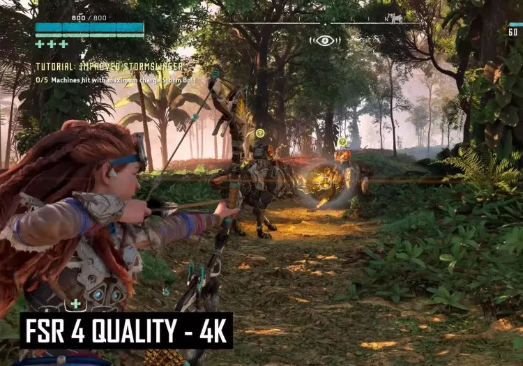 AMD FSR 4 vs Nvidia DLSS 4 at 4K