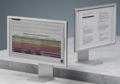 books e-ink display monitor e-paper color