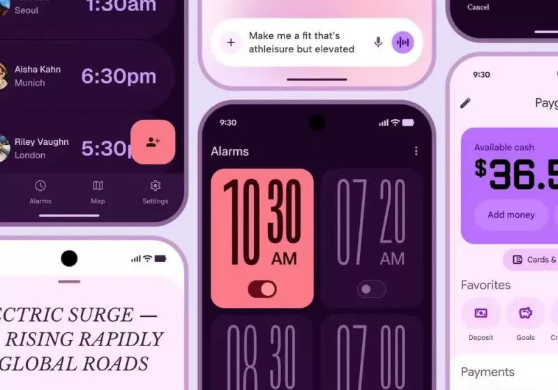 Android is getting a new look with Google's Material 3 Expressive