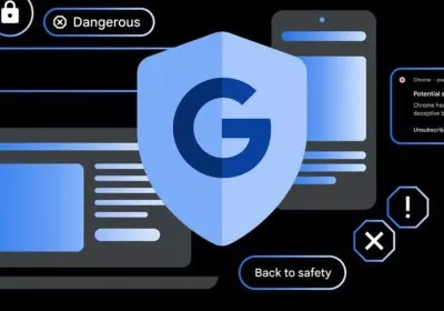 google scam android chrome search large language model google gemini