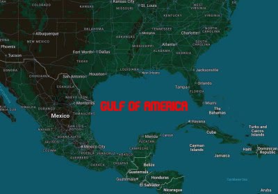 mexico google gulf donald trump google maps