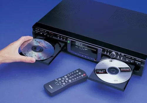 trivia music cd history denon