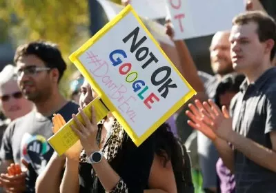 tech google microsoft layoffs protests staff