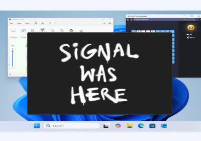 messaging signal windows recall windows privacy encryption microsoft recall