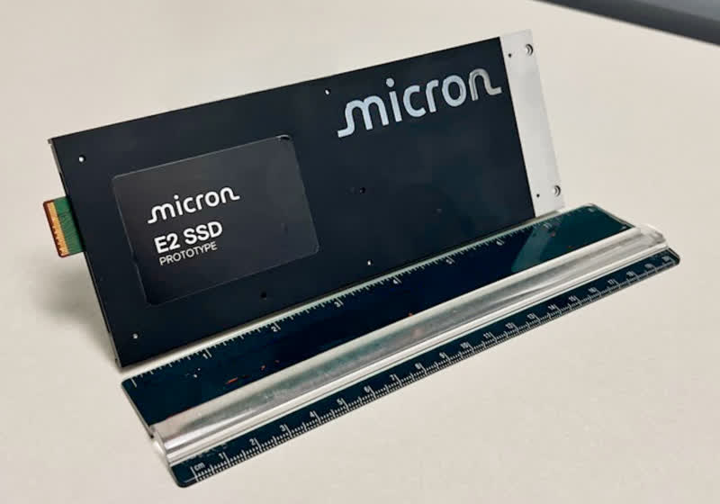 Next-gen E2 SSDs pack 1 petabyte of storage, enough for 11,000 4K movies in a ruler-sized drive