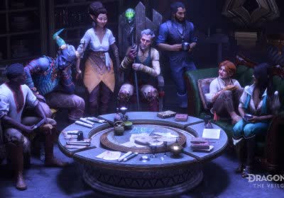 dragon age veilguard with video EA developers bioware