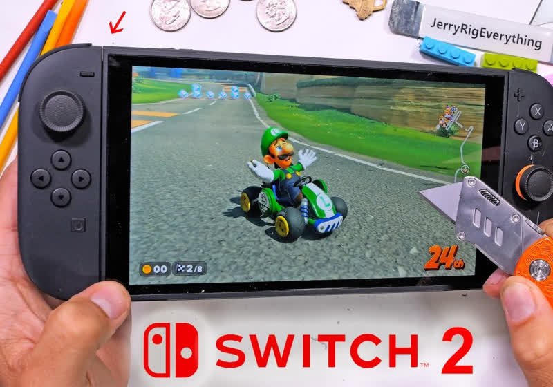 Nintendo Switch 2 survives over 50 hammer blows in brutal durability test