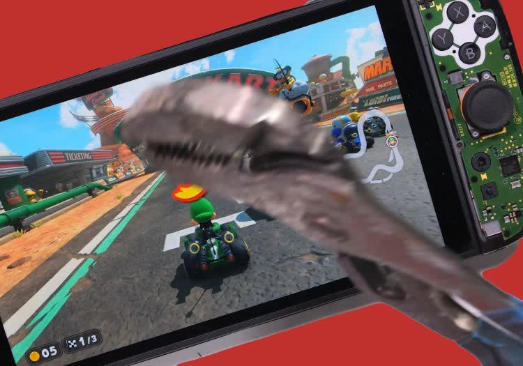 nintendo switch teardown durability jerryrigeverything with video