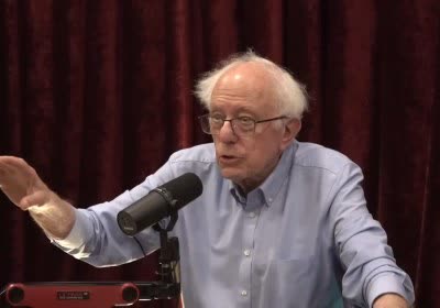 bernie sanders with video
