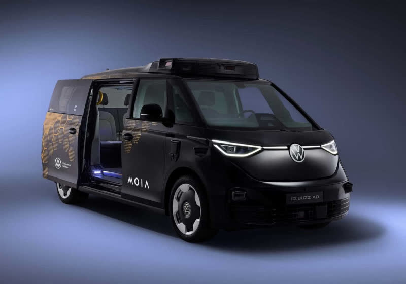 Volkswagen's ID Buzz AD self-driving van is ready for mass production