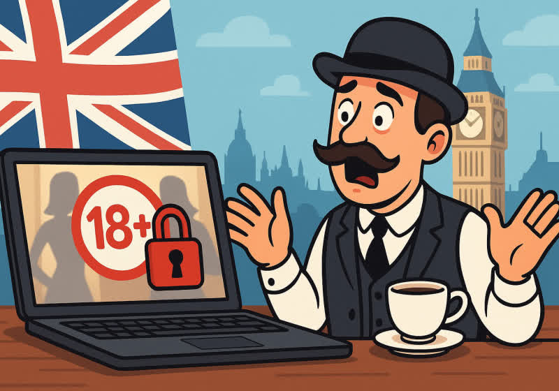 No porn for you, UK: Online Safety Act now requires age and ID checks on all adult sites