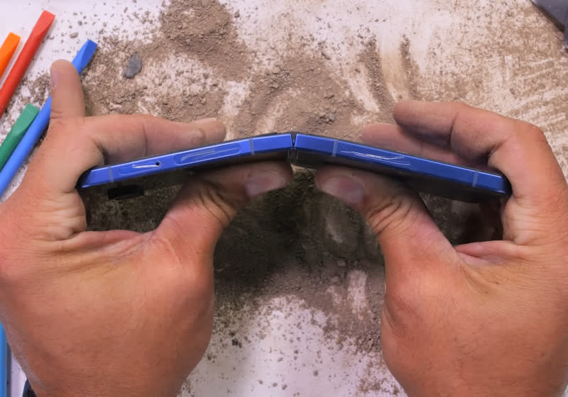 Watch the Samsung Galaxy Z Flip 7 and Fold 7 put through extreme bend, burn, and scratch tests
