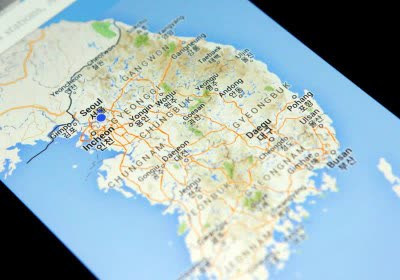google maps south korea google local regulations restrictions data center