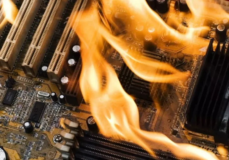 Streamer's RTX 4090 catches fire while live on Twitch, gamer asks viewers "WTF do I do?"