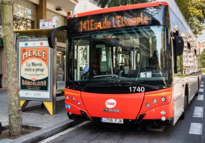 barcelona renewable human waste biomethane environment transportation buses spain